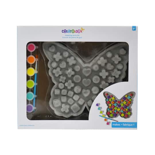 Color Your Own Butterfly Stepping Stone Kit by Creatology&#x2122;
